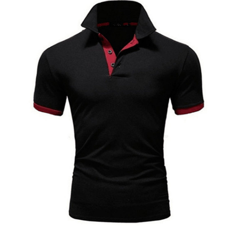 Men's Short Sleeve Polo Shirt – Casual and Slim Fit