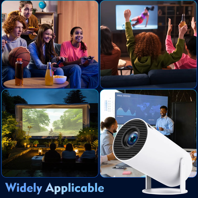 Magcubic HY300 Pro 4K Projector – Android 11, Wi-Fi 6 Dual, 260 ANSI