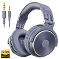 Fone de Ouvido OneOdio Pro 10 com Fio para DJ – Headset Estéreo com Graves Reforçados, Microfone para Celular, Monitor de Estúdio e Gravação.