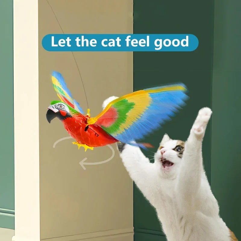 Interactive Simulation Bird Toy for Cats