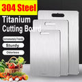 Titanium Kitchen Cutting Boards – 304 Stainless Steel