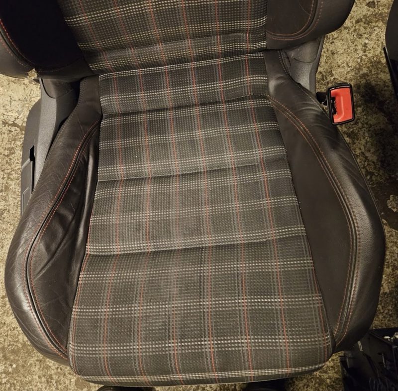 Siège intérieur golf 5 GTI ED30