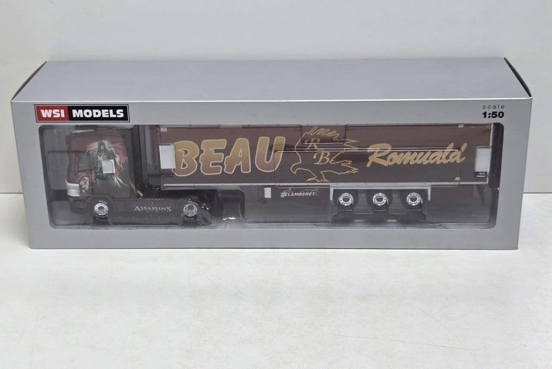 TRANSPORT BEAU ; SCANIA S HIGHLINE CS20H ​​4X2 REMORQUE FRIGORIFIQUE - 3 ESSIEUX