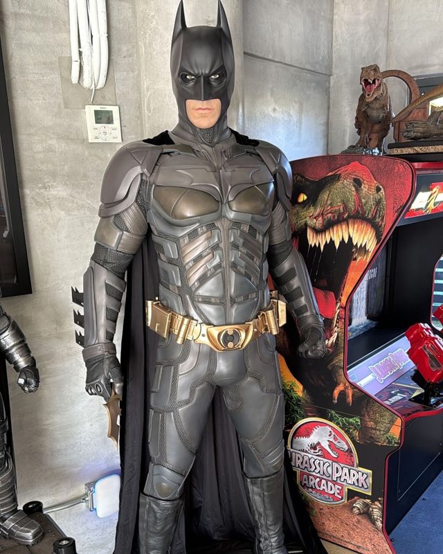 Statue de Batman GK à l'échelle 1/1 de Queen Studios, The Dark Knight, version Deluxe
