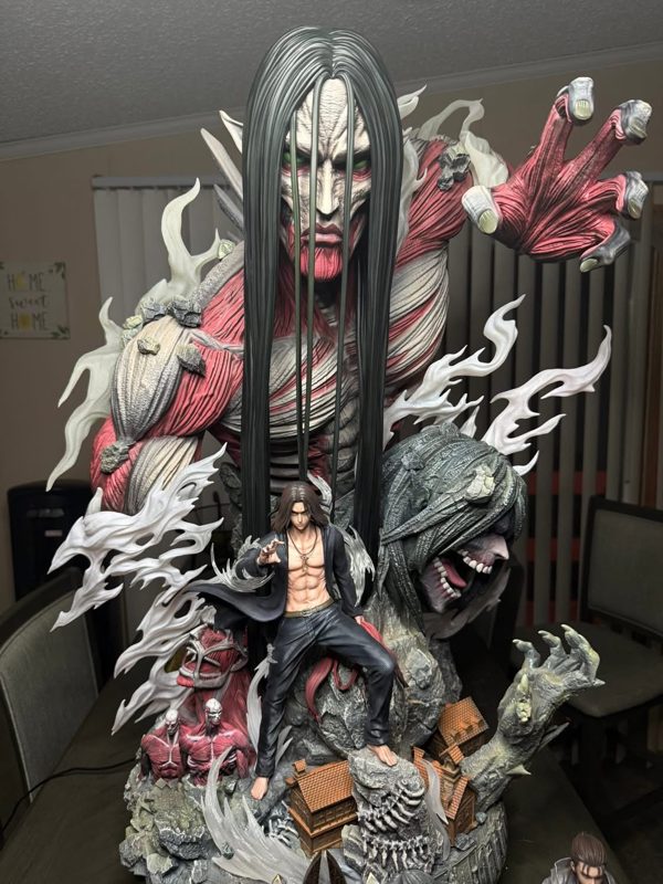 Eren Jäger et le Titan Fondateur