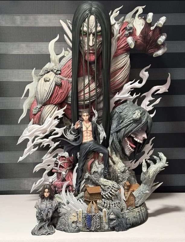 Eren Jäger et le Titan Fondateur