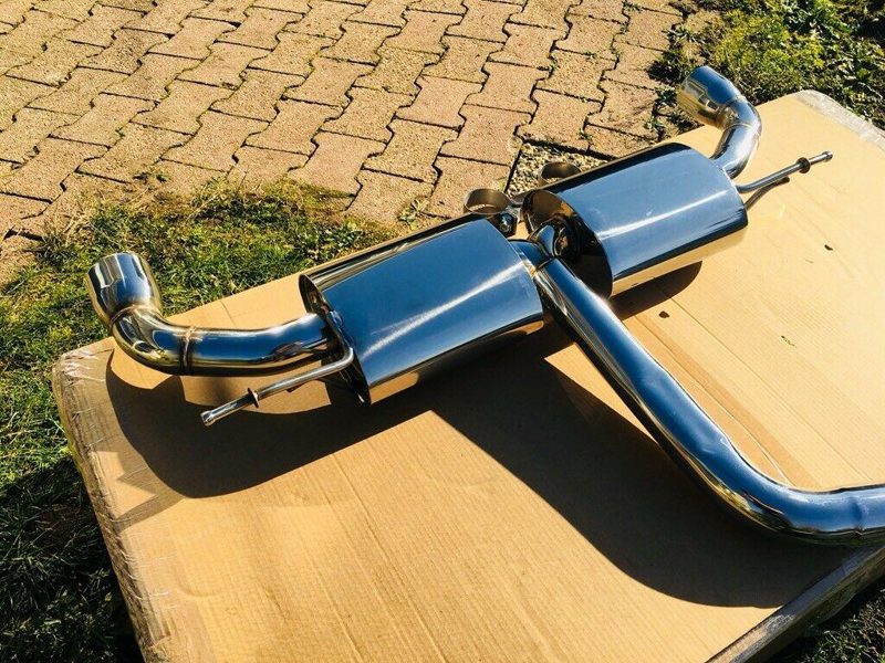Échappement sport pour VW Golf 7 GTI, système d'échappement, NEUF, acier