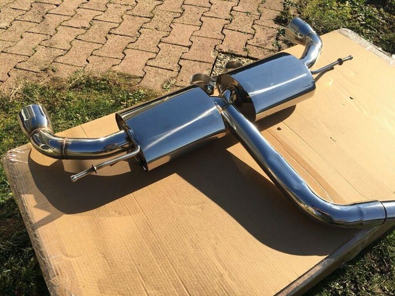 Échappement sport pour VW Golf 7 GTI, système d'échappement, NEUF, acier