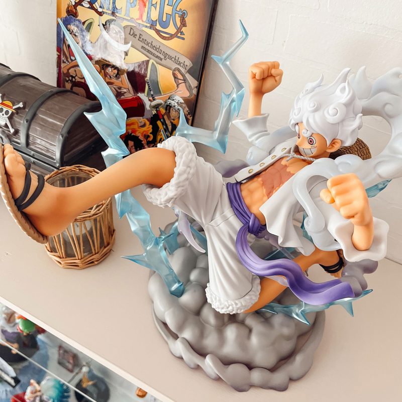 One Piece : Gear 5 – Statue géante de Monkey D. Luffy
