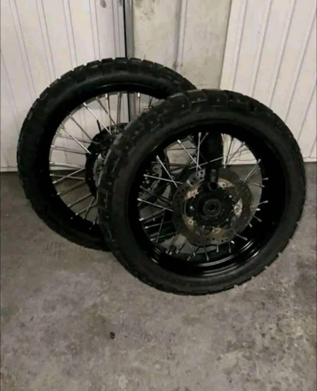 Paire de roues complètes Yamaha Ténéré 700