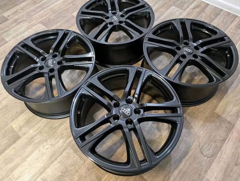 Jantes Audi d’origine – 18 pouces – Noir Brillant