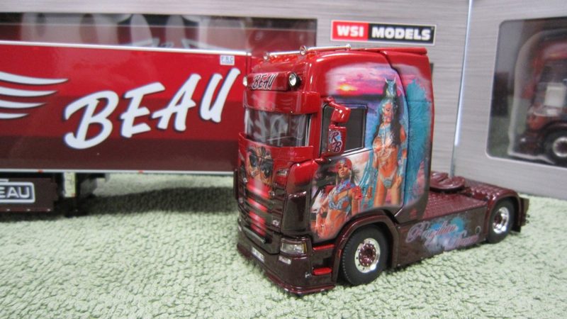 WSI 01-4714 SCANIA CS20H + 01-4440 SEMI-REMORQUE FRIGO CHEREAU ROMUALD BEAU !