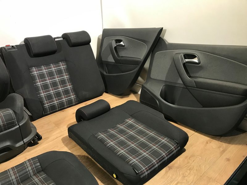 Aménagement intérieur sièges VW Polo 6R GTI année 2012 siège 4/5 portes équipeme