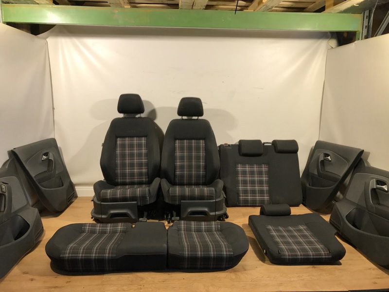 Aménagement intérieur sièges VW Polo 6R GTI année 2012 siège 4/5 portes équipeme