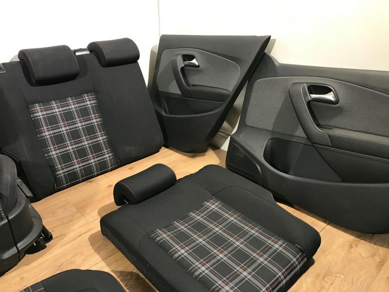 Aménagement intérieur sièges VW Polo 6R GTI année 2012 siège 4/5 portes équipeme