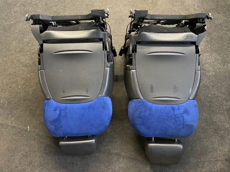 Equipement cuir RECARO Audi S3 A3 8L 3 portes sièges ALCANTARA bleu équipement