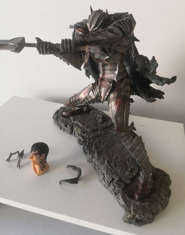 Statue Guts – Modèle 20ᵉ anniversaire (version européenne) – Berserk – Art of War 