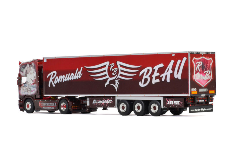 TRANSPORT BEAU (ALASKAN MALAMUTE); SCANIA STREAMLINE TOPLINE 4X2 REEFER TRAILER - 3 AXLE