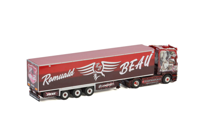 TRANSPORT BEAU (ALASKAN MALAMUTE); SCANIA STREAMLINE TOPLINE 4X2 REEFER TRAILER - 3 AXLE