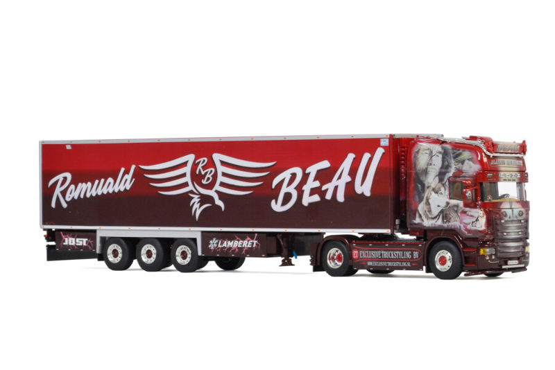 TRANSPORT BEAU (ALASKAN MALAMUTE); SCANIA STREAMLINE TOPLINE 4X2 REEFER TRAILER - 3 AXLE