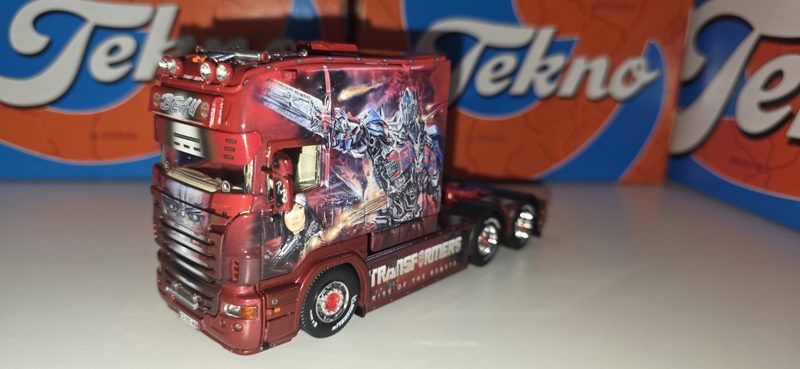 TEKNO 1:50 83819 SCANIA R LONGLINE V8 TRACTEUR BEAU TRANSFORMERS