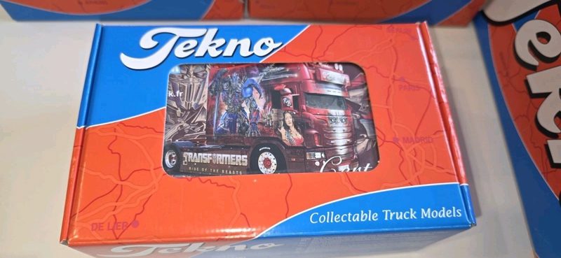 TEKNO 1:50 83819 SCANIA R LONGLINE V8 TRACTEUR BEAU TRANSFORMERS