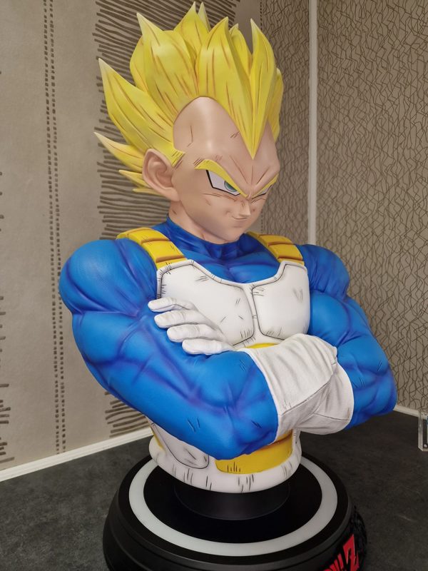 Buste Dragon-Ball-Z Vegeta avec Led et Son
