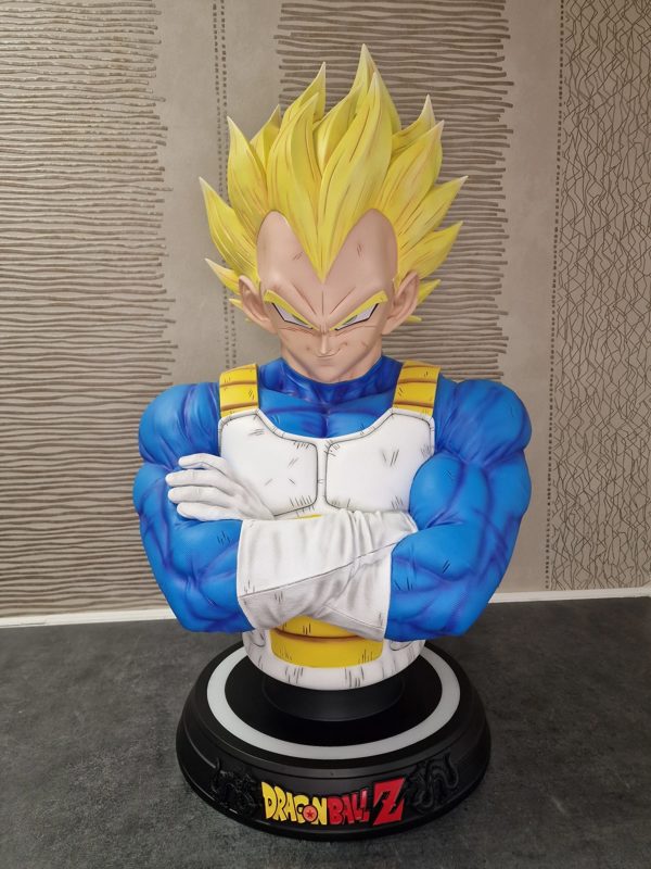 Buste Dragon-Ball-Z Vegeta avec Led et Son
