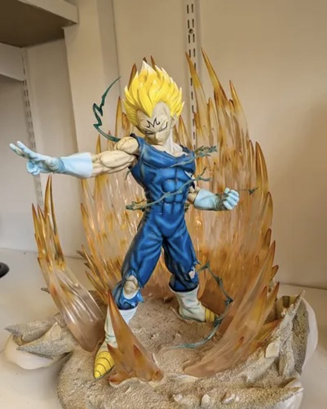 Statue VEGETA DRAGON BALL Z 1/4 HQS+ TSUME
