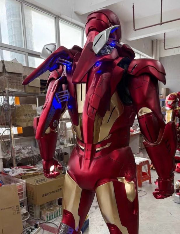 CUSTOMIZED The Avengers Iron Man MK7 1/1 GK Resin Figures Statue H 220cm Non QS