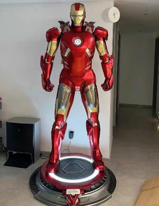 CUSTOMIZED The Avengers Iron Man MK7 1/1 GK Resin Figures Statue H 220cm Non QS