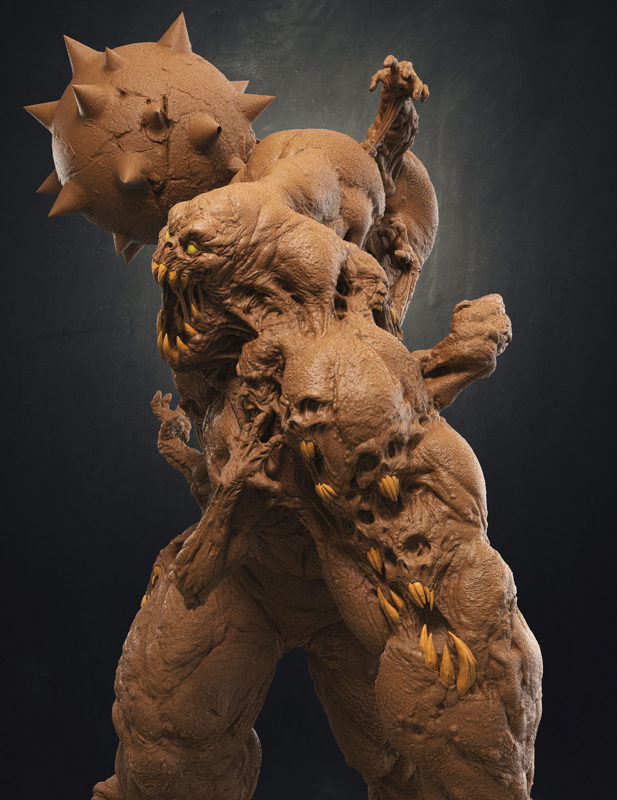 CLAYFACE – PRESTIGE SERIES 1/3 – STATUE DE COLLECTION