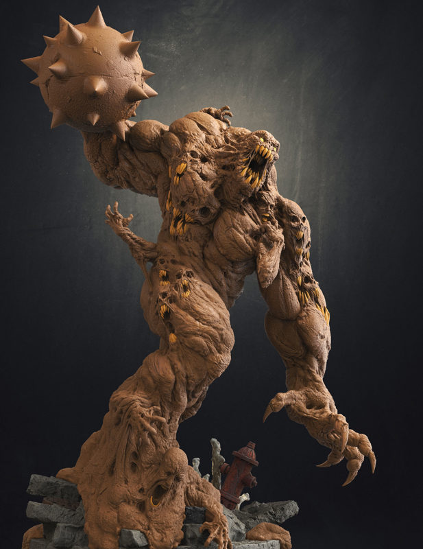 CLAYFACE – PRESTIGE SERIES 1/3 – STATUE DE COLLECTION