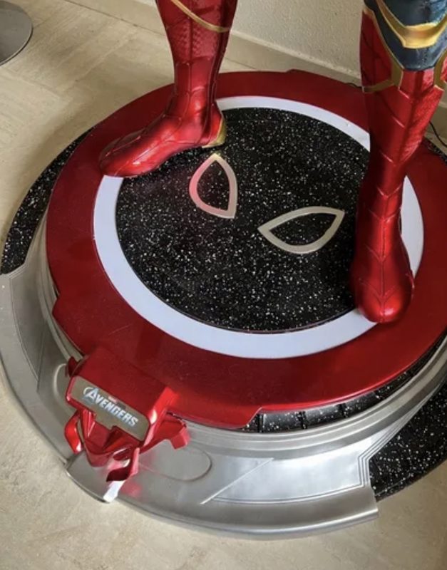 Statue Spiderman Iron spider écho 1/1 état neuf
