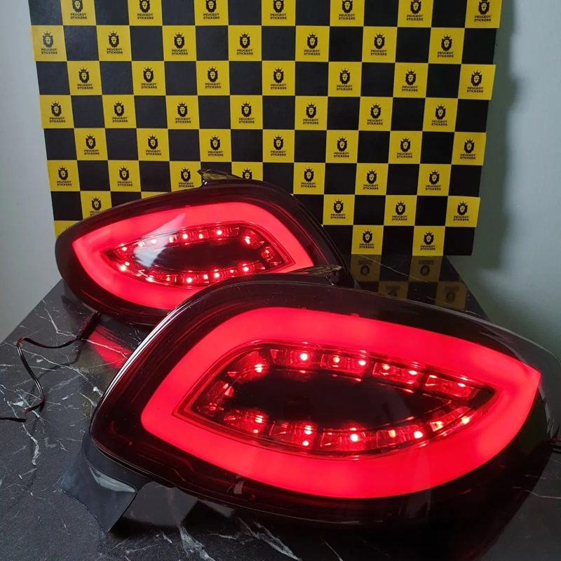 🔥 Feux arrière LED Peugeot 206 — Modèle CLS